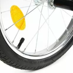 WILTEC Remorque Pour Vélo Charge Max. 50kg Charrette à Bras Pour Bicyclette Pneus Chariot Emplettes -Wiltec Boutique 52871876 5