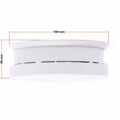 WILTEC 120x Détecteur De Fumée Batterie 9V Volume D’alarme 85dB DIN EN 14604 Certifié Détecteur D’incendie -Wiltec Boutique 53819628 3