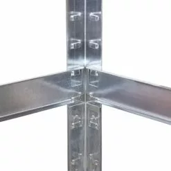 WILTEC Meuble Étagère Charge Lourde 80x40x160cm Rayonnage Emboitable 4 Niveaux 175kg Par Support Atelier -Wiltec Boutique 53819643 3