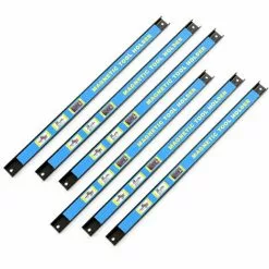 WILTEC Kit Barres Porte-outils 6x46cm Barres Magnétiques Acier Rangement Accessoires Atelier Montage Mural -Wiltec Boutique 54588442 4