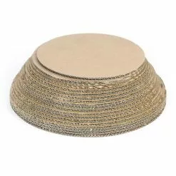 WILTEC Griffoir Rond Plat Carton Meuble Pour Chat Entretien De Griffes Grattoir Patin à Gratter Animaux -Wiltec Boutique 54811369 4