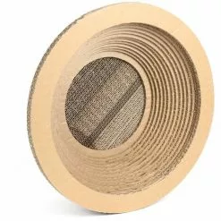 WILTEC Griffoir Rond Plat Carton Meuble Pour Chat Entretien De Griffes Grattoir Patin à Gratter Animaux -Wiltec Boutique 54811369 5