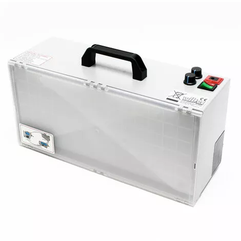 WILTEC Airbrush Accessoires Cabine D’aspiration Lumineuse 4m³ / Min Filtre Brouillard 7 WILTEC Airbrush Accessoires Cabine D’aspiration Lumineuse 4m³ / Min Filtre Brouillard – Image 5