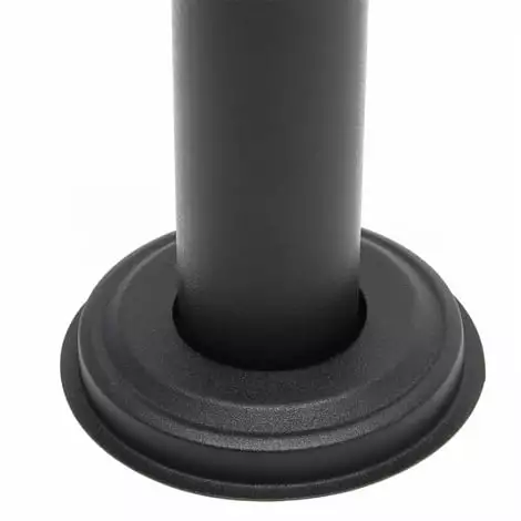 WILTEC Boite Aux Lettres Sur Pieds 4 Entrées Noire 4 Compartiments Revêtement Poudre 5 WILTEC Boite Aux Lettres Sur Pieds 4 Entrées Noire 4 Compartiments Revêtement Poudre – Image 3