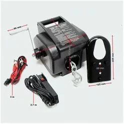 WILTEC Treuil Electrique 12 Volts Traction Bateau Remorque Jusqu'a 2267kg -Wiltec Boutique 57501055 2