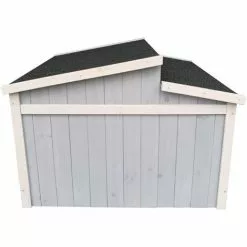 WILTEC Garage Pour Robot-tondeuse Toit Gradin Bois Massif Abri Carport Gris 60,5x73x66,5cm 8 WILTEC Garage Pour Robot-tondeuse Toit Gradin Bois Massif Abri Carport Gris 60,5x73x66,5cm -Wiltec Boutique 58401087 3