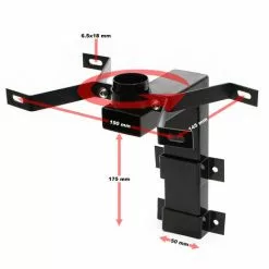 WILTEC Support Mural Boite Aux Lettres Style Américain Boite Postale Design US Mailbox -Wiltec Boutique 5902439 2