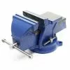WILTEC Etau D'atelier 125 Mm Base Tournante Heavy Duty - Bleu -Wiltec Boutique 59813649 1