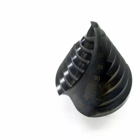 WILTEC Foret Etage Spirale De 10 à 45 Mm 8 Etages Queue Cylindrique 4 WILTEC Foret Etage Spirale De 10 à 45 Mm 8 Etages Queue Cylindrique – Image 2