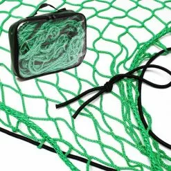 WILTEC Filet Remorque Transport Bagages Sécurité Charge Protection Filet Arrimage 2,1 X 1,25 M Conteneur