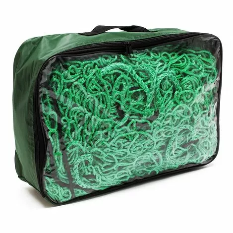 WILTEC Filet Remorque Transport Bagages Sécurité Charge Protection Filet Arrimage 3 X 6 M Conteneur Halage 5 WILTEC Filet Remorque Transport Bagages Sécurité Charge Protection Filet Arrimage 3 X 6 M Conteneur Halage – Image 3