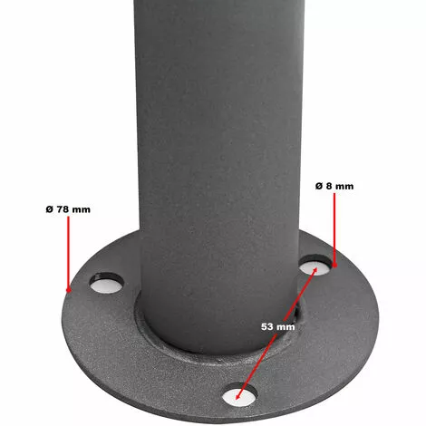 WILTEC Boite Lettres Kit Mural V5 Anthracite Revêtue Poudre Simple Verrouillable Courrier Mailbox 7 WILTEC Boite Lettres Kit Mural V5 Anthracite Revêtue Poudre Simple Verrouillable Courrier Mailbox – Image 5