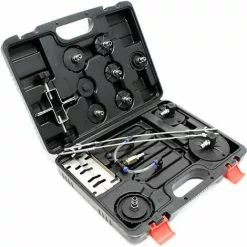 WILTEC Adaptateur Connecteur Set 11pcs Pour Purgeur De Frein Pneumatique