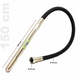 WILTEC Aiguille Vibrante ø 35 Mm Longueur 1.50 Metres Pour Vibreur Electrique Manuel -Wiltec Boutique 70946682 3