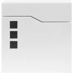 WILTEC Boite Lettre V20 Blanche Murale Revêtue Poudre Porte Journal Range Revues -Wiltec Boutique 7743123 4
