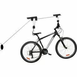 WILTEC Support Ascenseur Vélo 20 Kg Porte- Bicyclette Rangement Garage Stockage Plafond Élévateur -Wiltec Boutique 7968272 3