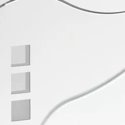 WILTEC Boite Lettres Design V28 Blanc Compartiment Journaux Fixation Murale Revêtue Poudre Porte Magazine -Wiltec Boutique 7968332 5