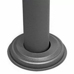 WILTEC Boite Lettres Kit Mural V14 Anthracite Revêtue Poudre Simple Verrouillable Courrier Mailbox -Wiltec Boutique 7968351 4