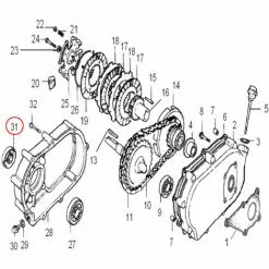 WILTEC Pièce Détachée Bague D'étanchéité D'arbre HD-Viton (35x52x8) Pour Moteurs Diesel 10 CV -Wiltec Boutique 807511 2