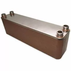 WILTEC Hrale Échangeur De Chaleur Thermique Inox 60 Plaques Max. 660 KW Eau Solaire