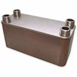 WILTEC Hrale Échangeur De Chaleur Thermique Inox 50 Plaques Max. 285 KW Eau Solaire