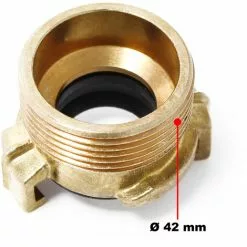 WILTEC Laiton Raccord Rapide Tuyau D'eau DN32 (1 1/4") Filetage Mâle 5 WILTEC Laiton Raccord Rapide Tuyau D'eau DN32 (1 1/4") Filetage Mâle -Wiltec Boutique 808279 2