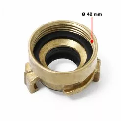 WILTEC Laiton Raccord Rapide Tuyau D'eau DN32 (1 1/4") Filetage Femelle -Wiltec Boutique 808282 2