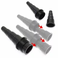 WILTEC SunSun Raccord De Tuyau/Embout à étages 19/25/32/38mm (3/4"/1"/1 1/4"/1 1/2") Tuyau De Piscine -Wiltec Boutique 808293 3