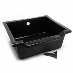 WILTEC Bac Pour Cascade Ou Cours D'eau En Matière Plastique Renforcée Fibre De Verre