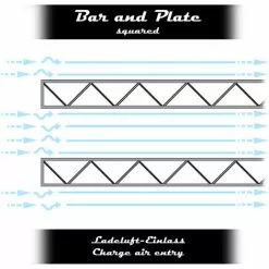 WILTEC Refroidisseur D'air De Suralimentation Aluminium INTERCOOLER No.004 Turbocompresseur -Wiltec Boutique 808582 5