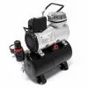 WILTEC Compresseur Aérographe AF186 Avec Réservoir Régulateur D'air Arrêt Automatique -Wiltec Boutique 808606 1