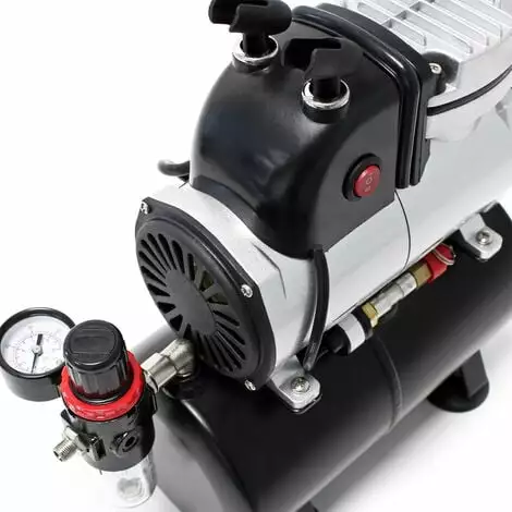 WILTEC Compresseur Aérographe AF189 Réservoir Régulateur Séparateur D'eau Pressure Reducer 6 WILTEC Compresseur Aérographe AF189 Réservoir Régulateur Séparateur D'eau Pressure Reducer – Image 4