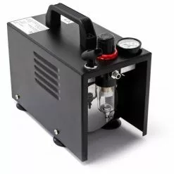 WILTEC Compresseur Aérographe AF18A Compact Manomètre Pressure Reducer
