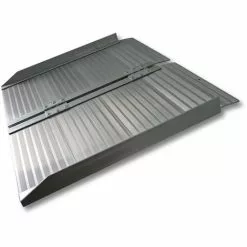 WILTEC Fauteuil Roulant Rampe Rampe De Fauteuil Roulant Alu 122 Cm 270 Kg Mobile Pliable Rampe Plate