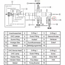 WILTEC Pièce Détachée SunSun Anneau En Caoutchouc Pour CUV-111 -Wiltec Boutique 808994 2