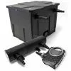 WILTEC Kit De Filtration De Bassin Bio 12000l 80W Pompe Super éco Stérilisateur UVC 18W -Wiltec Boutique 809207 1