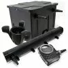 WILTEC Kit De Filtration Bassin Bio 12000l Stérilisateur UVC 72W 80W Pompe éco Ecumeur -Wiltec Boutique 809215 1