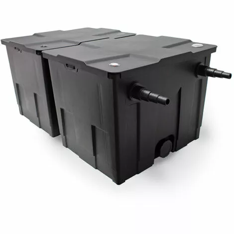 WILTEC Kit De Filtration De Bassin Bio Filtre 60000l Stérilisateur UVC 36W 80W Pompe éco Ecumeur 4 WILTEC Kit De Filtration De Bassin Bio Filtre 60000l Stérilisateur UVC 36W 80W Pompe éco Ecumeur â Image 2