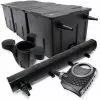 WILTEC Kit De Filtration Bassin Bio 90000l Stérilisateur UVC 72W 80W Pompe éco Ecumeur -Wiltec Boutique 809262 1