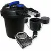 WILTEC Kit De Filtration Bassin à Pression 10000l Stérilisateur UVC 11W 70W Pompe éco Ecumeur -Wiltec Boutique 809271 1