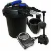 WILTEC Kit De Filtration Bassin à Pression 10000l Stérilisateur UV 11W Pompe éco Fontaine Ecumeur -Wiltec Boutique 809274 1