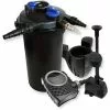 WILTEC Kit De Filtration Bassin à Pression 30000l Stérilisateur 70W Pompe éco Fontaine Ecumeur -Wiltec Boutique 809287 1
