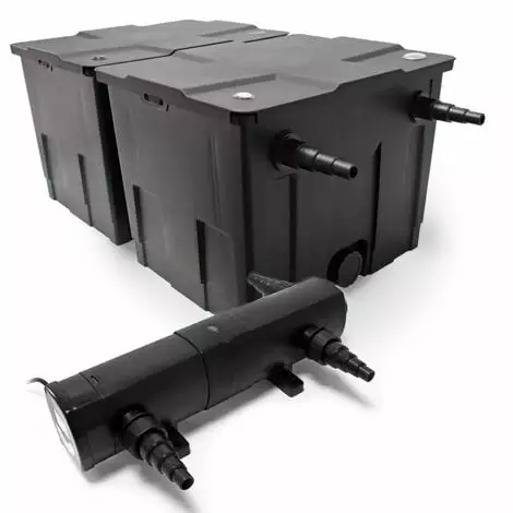 WILTEC Kit SunSun De Filtration De Bassin Bio Filtre 60000l Stérilisateur UVC 36W 3 WILTEC Kit SunSun De Filtration De Bassin Bio Filtre 60000l Stérilisateur UVC 36W