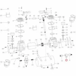 WILTEC Airbrush Raccord En T Compresseur AS196 / AS196A / AS189 -Wiltec Boutique 809695 3