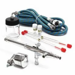 WILTEC Aérographe Professionnel Modèle 134K Régulation Double