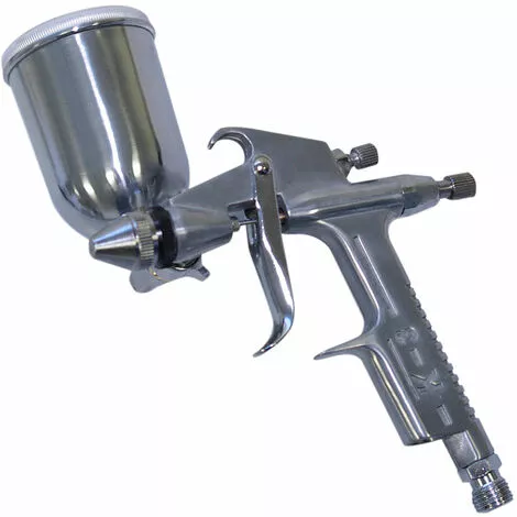 WILTEC Pistolet à Peinture Professionnel HVLP HS-S2/K-3 0.5 Mm / Buse De Projection Ronde / Filetage 1/4 4 WILTEC Pistolet à Peinture Professionnel HVLP HS-S2/K-3 0.5 Mm / Buse De Projection Ronde / Filetage 1/4 – Image 2
