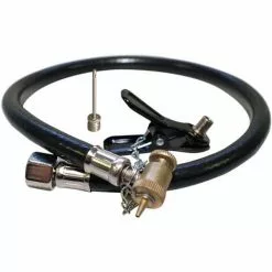 WILTEC Kit Adaptateur Compresseur D'air Comprimé Gonfleur De Roues Valves Auto Vélo Ballon