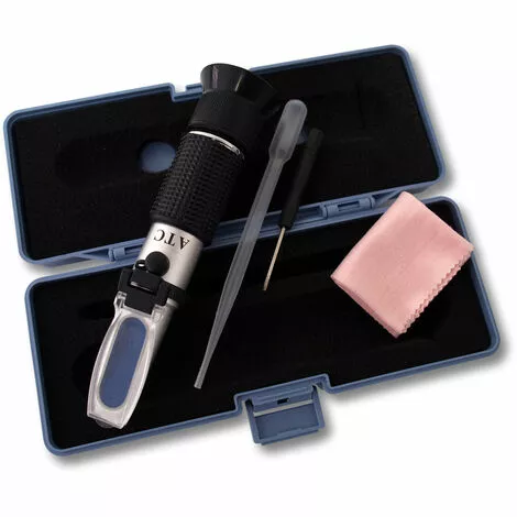 WILTEC Réfractomètre Pour Antigel Balai D'acide Batterie Dans La Voiture 5 WILTEC Réfractomètre Pour Antigel Balai D'acide Batterie Dans La Voiture – Image 3