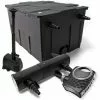 WILTEC Kit De Filtration De Bassin Bio Filtre 60000l Stérilisateur UVC 36W 80W Pompe éco Fontaine 1 WILTEC Kit De Filtration De Bassin Bio Filtre 60000l Stérilisateur UVC 36W 80W Pompe éco Fontaine -Wiltec Boutique 810118 1