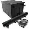 WILTEC Kit De Filtration De Bassin Bio Filtre 60000l Stérilisateur UVC 72W 80W Pompe éco -Wiltec Boutique 810127 1
